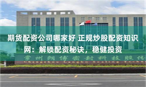 期货配资公司哪家好 正规炒股配资知识网：解锁配资秘诀，稳健投资
